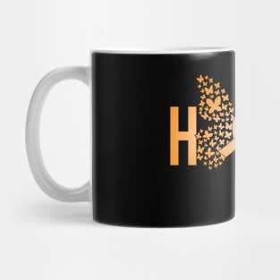 Hope For A Cure Butterfly Gift  Leukemia 2 Mug